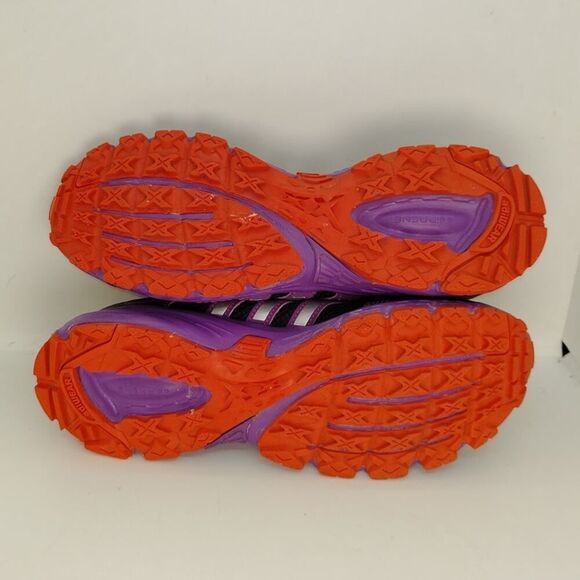 Adidas Adiprene Women's Black & Purple Running Sneakers - Size 8.5 - Picture 6 of 7